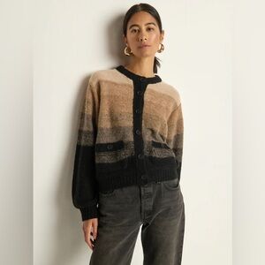 Tessa Merino Wool Ombre Cardigan